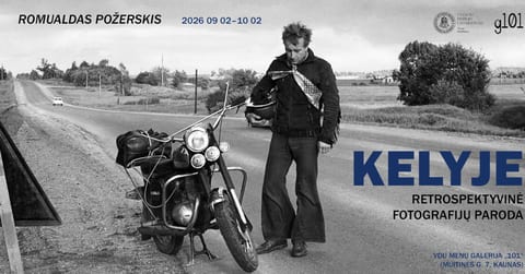 KELYJE. Romualdo Požerskio retrospektyvinė fotografijų paroda