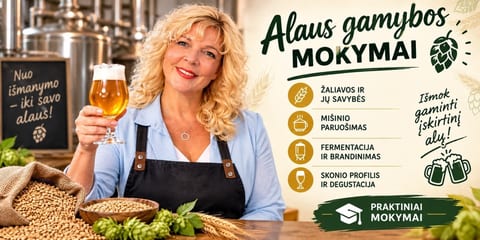 Kvalifikaciniai mokymais "Alaus gamyba"