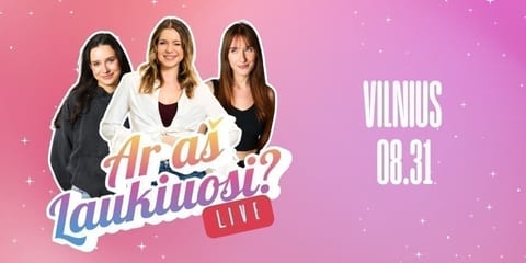 Išparduota! AR AŠ LAUKIUOSI? LIVE