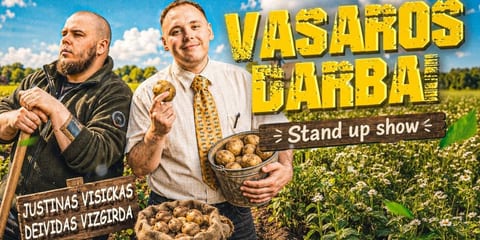 “Vasaros darbai” Stand-up