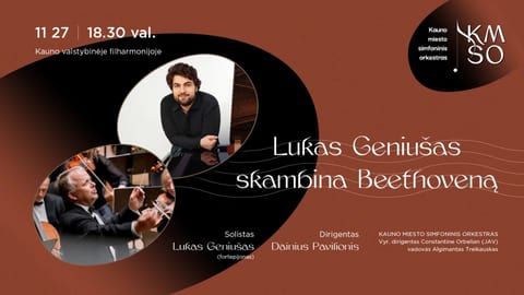 Lukas geniušas skambina beethoveną