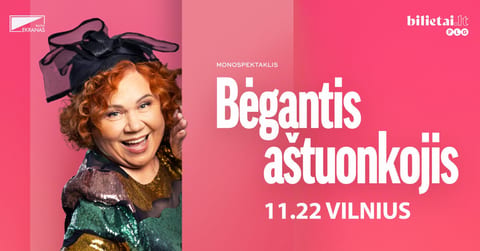 PREMJERA! Monospektaklis ''BĖGANTIS AŠTUONKOJIS''