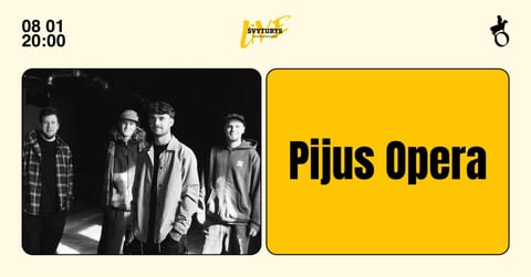 Švyturys Nealkoholinis LIVE: Pijus Opera