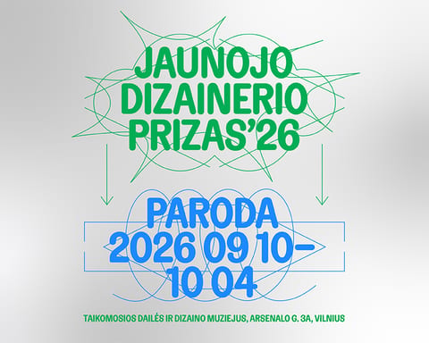 Konkurso „Jaunojo dizainerio prizas“ 2026 paroda
