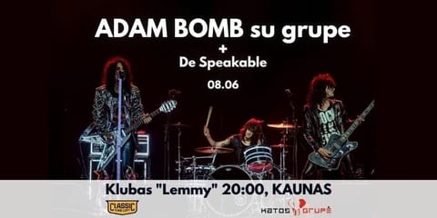 Adam Bomb with band