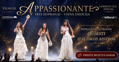 ''Appassionante'' trys sopranai - viena emocija
