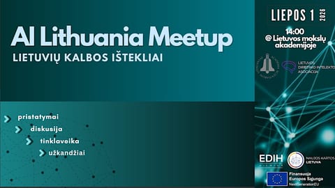 AI Lithuania Meetup: Lietuvių kalbos ištekliai