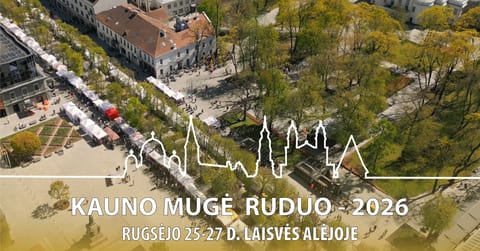 Kauno mugė Ruduo 2026 - rugsėjo 25 -27 d.