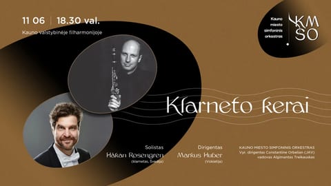KLARNETO KERAI. Koncertas dedikuotas Prezidento Valdo Adamkaus 100-mečiui.