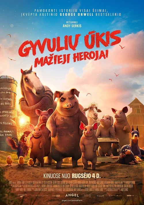 Gyvulių ūkis: Mažieji herojai (dubliuotas)