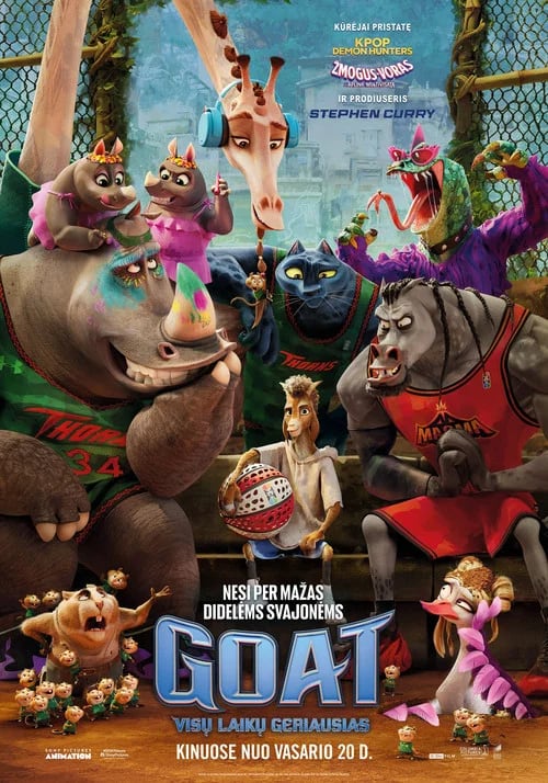 GOAT: Visų laikų geriausias (dubliuotas)