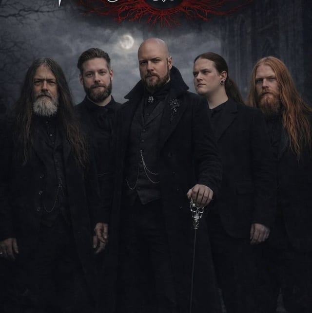 WHEN NOTHING REMAINS (gothic/doom/death metal, Švedija) + support'as
