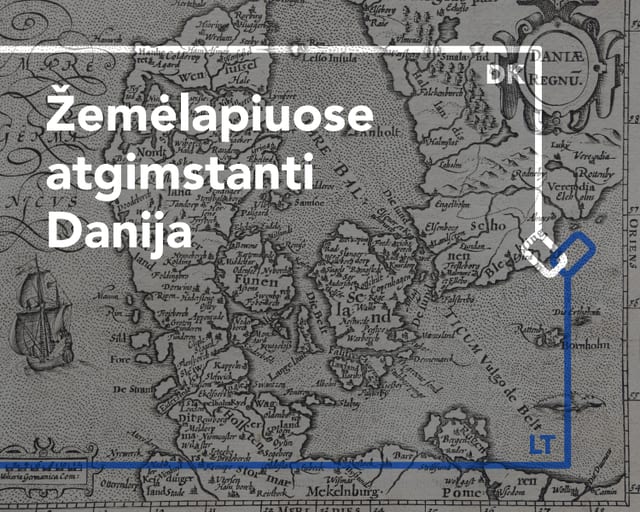 Vieno eksponato paroda „Žemėlapiuose atgimstanti Danija“
