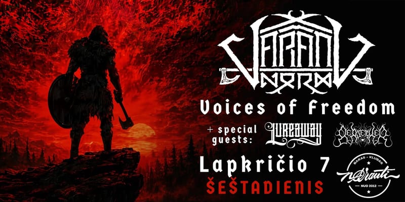 VARANG NORD - Voices Of Freedom Tour 2026