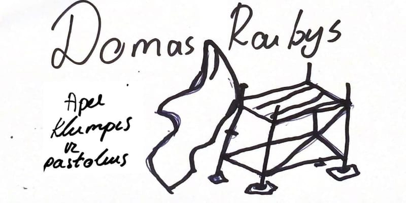 Domas raibys : apie klumpes ir pastolius