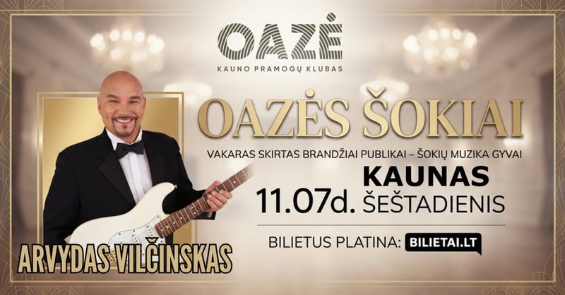 OAZĖS ŠOKIAI su ARVYDU VILČINSKU