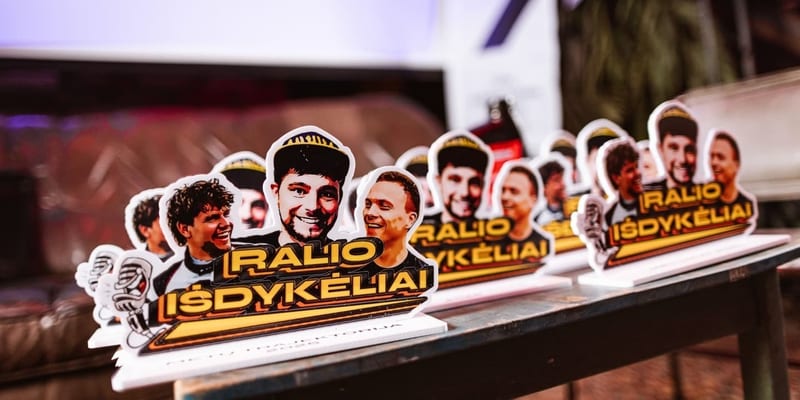 RALIO IŠDYKĖLIŲ APDOVANOJIMAI 2026 by GEDARTA