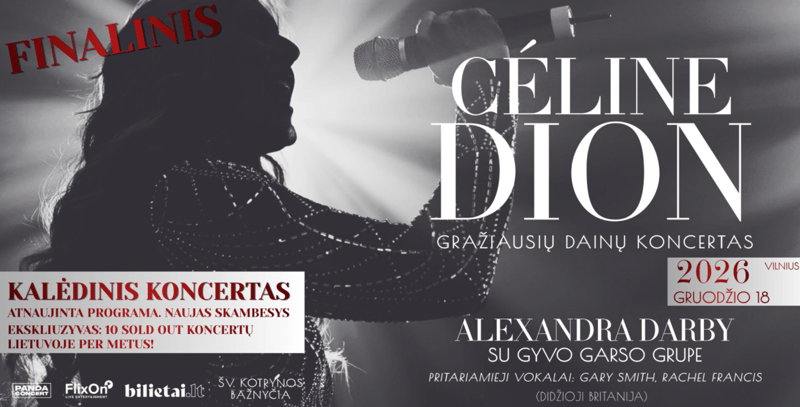 Kalėdinis šou: Gražiausių CELINE DION dainų koncertas