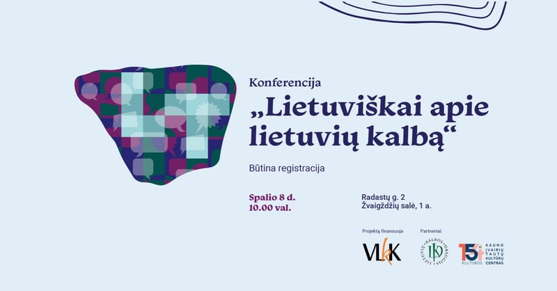 Konferencija „Lietuviškai apie lietuvių kalbą“