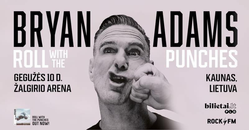Bryan Adams: Roll with the Punches (Perkeltas iš 2026.09.28)