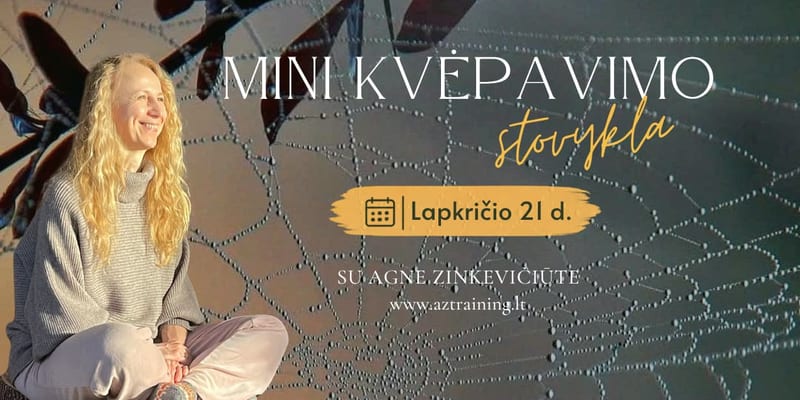 Kvėpavimo diena „Įsileidžiu ramybę“ (lapkritis)