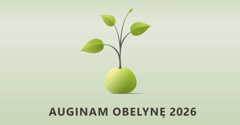 Auginam Obelynę 2026