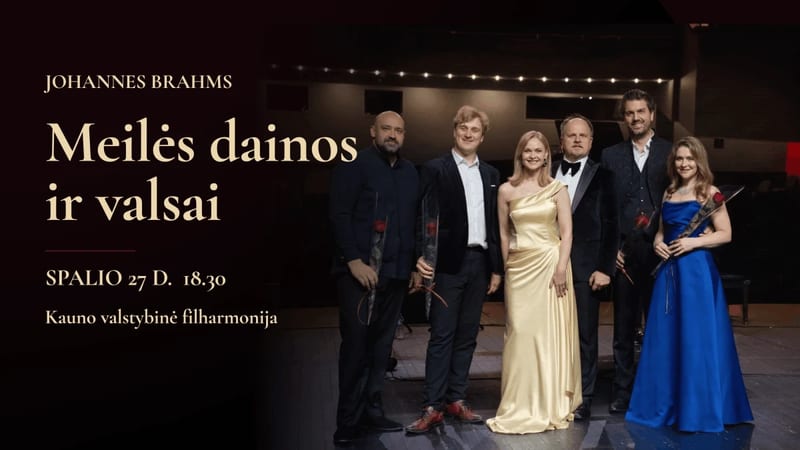 Johannes brahms – meilės dainos ir valsai