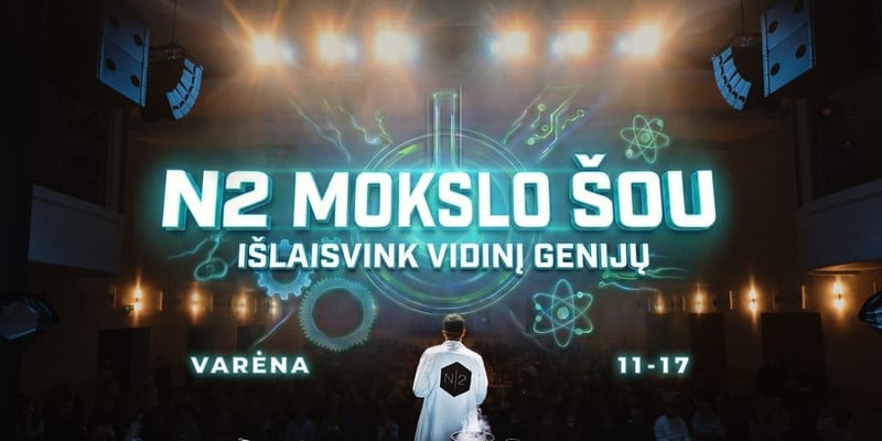 N2 mokslo šou varėnoje