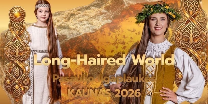 Konkursas Pasaulio Ilgaplaukės Long-Haired World 2026 KAUNAS