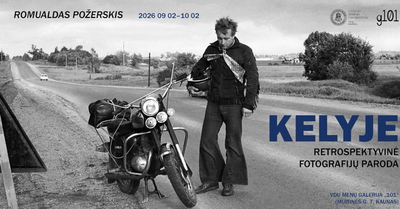 KELYJE. Romualdo Požerskio retrospektyvinė fotografijų paroda
