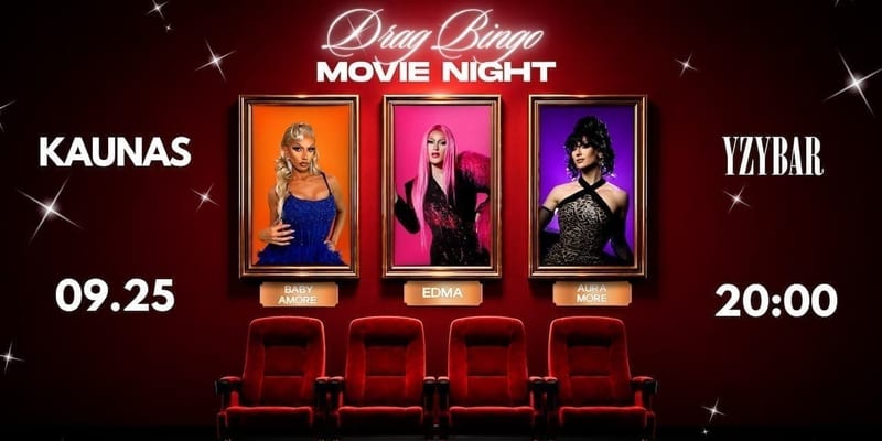 Drag bingo movie night