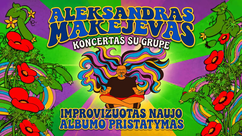 Aleksandras Makejevas su gyva grupe – improvizuotas naujo albumo pristatymas