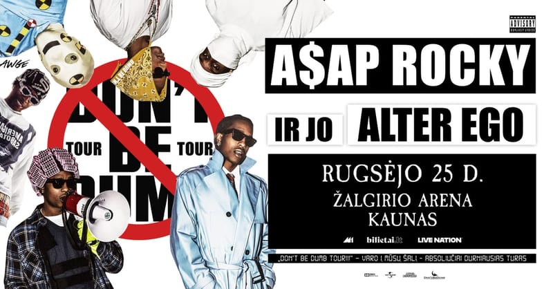 A$AP Rocky - Don't Be Dumb World Tour