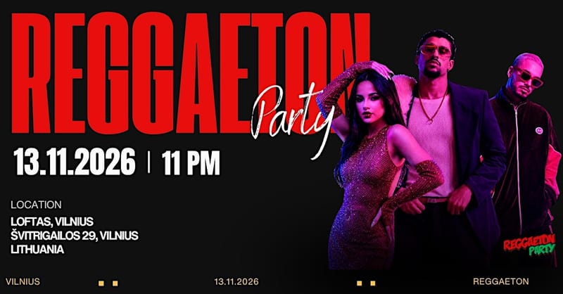 „Reggaeton Party“ (Lietuva) lapkritį!
