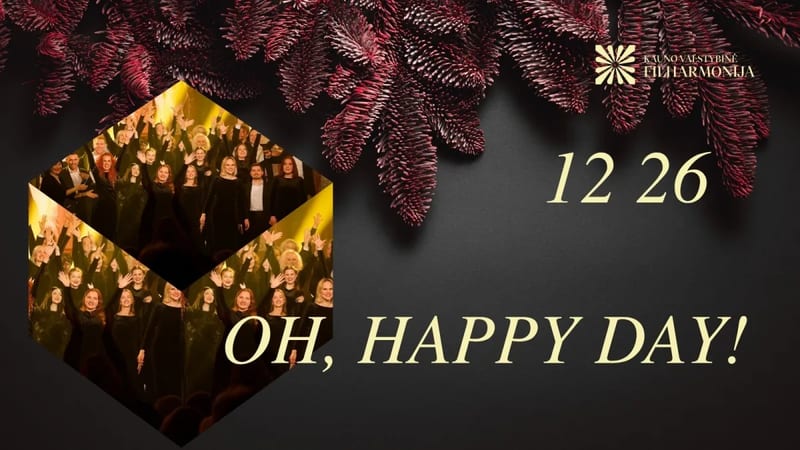 Oh, happy day!
