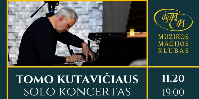 Tomo Kutavičiaus solinis koncertas