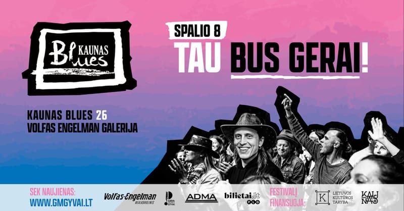 Atidarymas. Festivalis KAUNAS BLUES