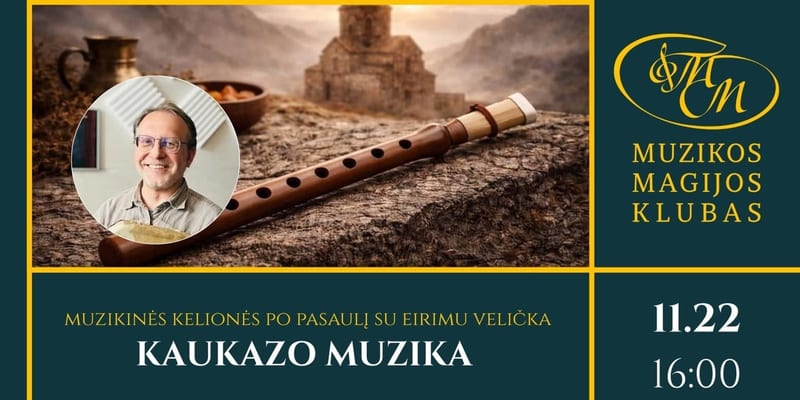 Muzikinės kelionės po pasaulį su Eirimu Velička