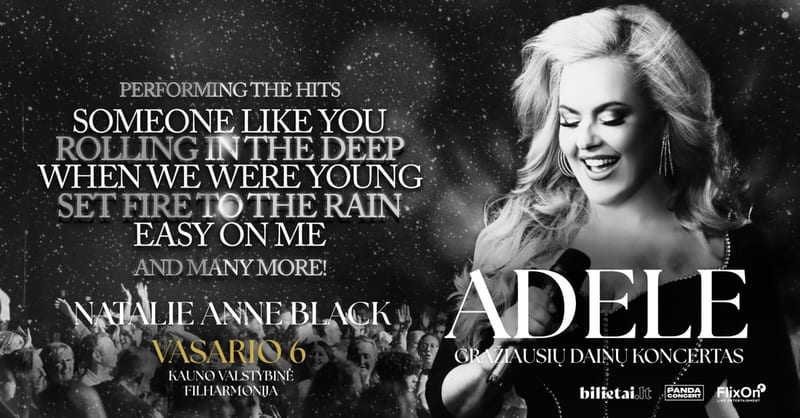 Gražiausių ADELE dainų koncertas