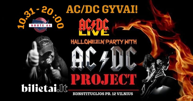 Halloween party ac/dc gyvai!