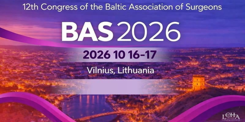 12-asis Baltijos chirurgų asociacijos kongresas (BAS2026)