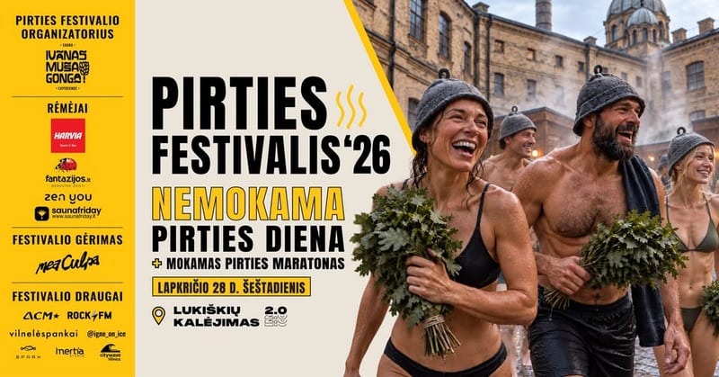 Pirties festivalis 2026