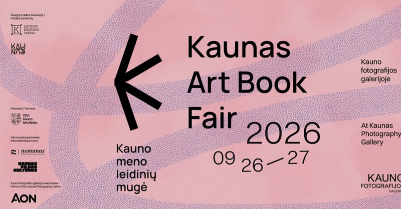Kauno meno leidinių mugė 2026
