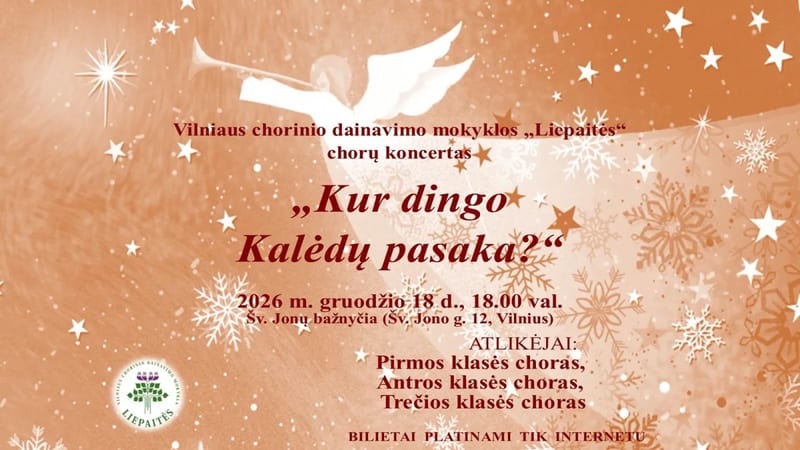 „Kur dingo Kalėdų pasaka?“