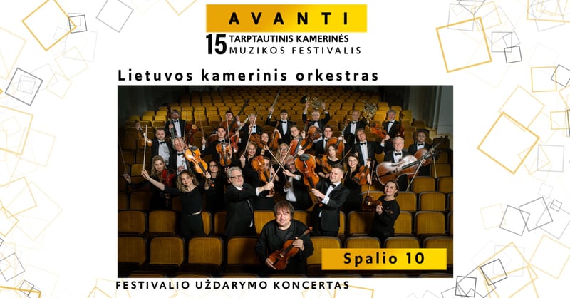 Festivalio AVANTI uždarymo koncertas