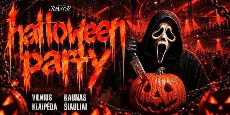 MOKSLEIVIŲ HALLOWEEN PARTY! Vilnius