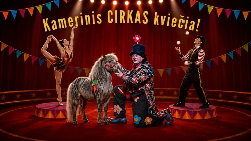 Kamerinis CIRKAS kviečia!