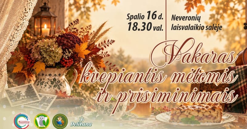 Vakaras kvepiantis mėtomis ir prisiminimais