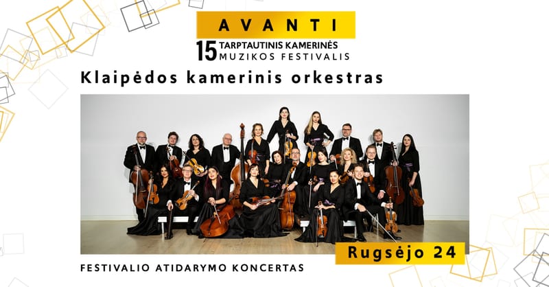 Festivalios AVANTI atidarymo koncertas