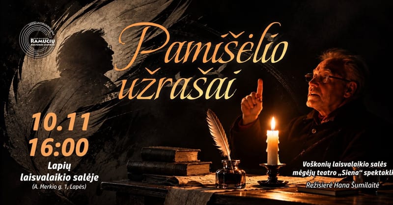 Spektaklis „Pamišėlio užrašai“